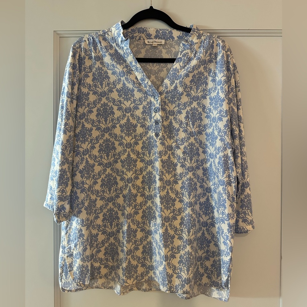 Susan Bristol Floral Tunic